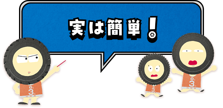 実は簡単！